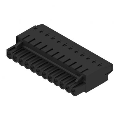 WEIDMULLER BLT 5.08HC/12/180 SN BK BX Wtyk PCB (złącze wiązki), 5.08 mm, Liczba biegunów: 12, Przylącze TOP 1500510000 /30szt./ (1500510000)