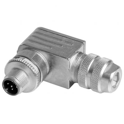 WEIDMULLER SAISW-5/8S-M12 5P A-ZF Wtyczka okrągła (możliwość dostosowania), złącze męskie, kątowe, złącze sprężynowe, M12, 0.14 mm², 0.75 mm², 6 - 8 mm, Liczba biegunów: 5, Przyłącze e 1508190000 /1sz (1508190000)