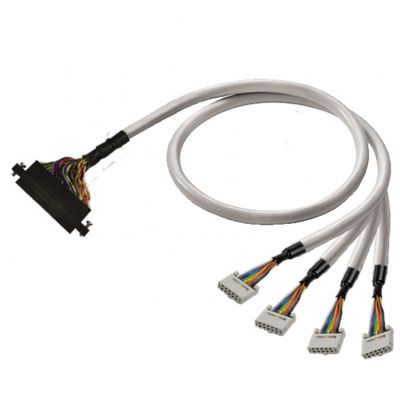 WEIDMULLER PAC-MIMQ-4X10-V1-1M Przewód PLC, Sygnały cyfrowe, 10 biegunów, Kabel LiYY, 1 m, 0.14 mm² 1512310010 /1szt./ (1512310010)