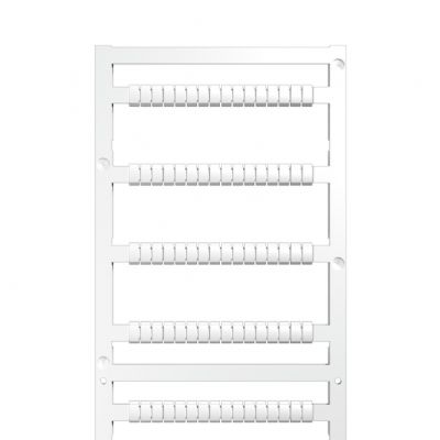 WEIDMULLER MF 5/3.5 MC NE WS Oznaczenie terminala, Raster w mm: 3.50, biały 1521010000 /800szt./ (1521010000)