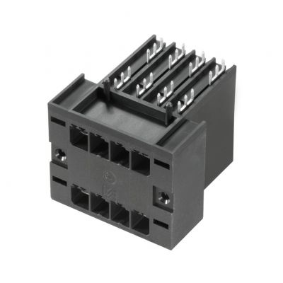 WEIDMULLER SVD 7.62HP/08/270F 3.2SN BK BX Wtyki PCB (złącza płyty), 7.62 mm, Liczba biegunów: 8, kąt odejścia: 270° 1523970000 /21szt./ (1523970000)