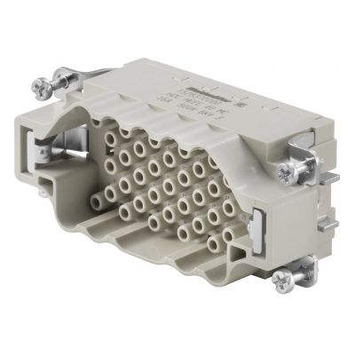 WEIDMULLER HDC HEEE 40 MC Wkład styku (złącza przemysłowe), złącze męskie, Złącze męskie, 500 V, 16 A, Liczba biegunów: 40, Przyłącze zagniatane, Wielkość konstrukcyjna: 6 1528370000 /1szt./ (1528370000)