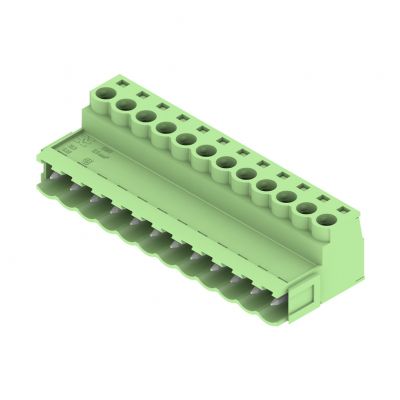 WEIDMULLER SLS 5.08/12/180B SN GN BX Wtyk PCB (złącze wiązki), 5.08 mm, Liczba biegunów: 12, Przyłącze z jarzmem 1530370000 /24szt./ (1530370000)