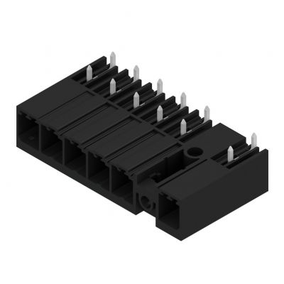 WEIDMULLER SV 7.62HP/06/270MF6 3.5SN BK BX Wtyki PCB (złącza płyty), 7.62 mm, Liczba biegunów: 6, kąt odejścia: 270° 1543280000 /30szt./ (1543280000)