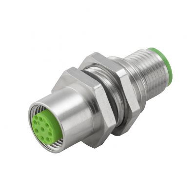 WEIDMULLER SAI-WDF 8P M12 M16 Adapter czujnik-siłownik, Liczba biegunów: 8, kodowanie: A, M12, 60 V 1543490000 /1szt./ (1543490000)