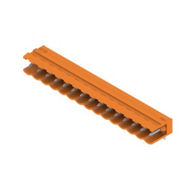 WEIDMULLER SL 5.00/15/90 3.2SN OR BX Wtyki PCB (złącza płyty), 5.00 mm, Liczba biegunów: 15, kąt odejścia: 90° 1571250000 /50szt./ (1571250000)