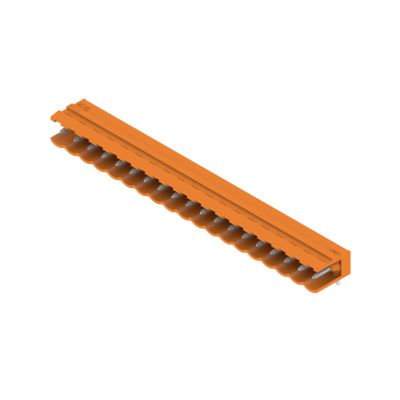 WEIDMULLER SL 5.00/19/90 3.2SN OR BX Wtyki PCB (złącza płyty), 5.00 mm, Liczba biegunów: 19, kąt odejścia: 90° 1571290000 /20szt./ (1571290000)