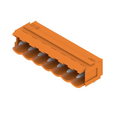 WEIDMULLER SL 5.00/07/90B 3.2SN OR BX Wtyki PCB (złącza płyty), 5.00 mm, Liczba biegunów: 7, kąt odejścia: 90° 1580910000 /50szt./ (1580910000)
