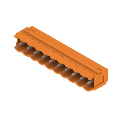 WEIDMULLER SL 5.00/10/90B 3.2SN OR BX Wtyki PCB (złącza płyty), 5.00 mm, Liczba biegunów: 10, kąt odejścia: 90° 1580940000 /50szt./ (1580940000)