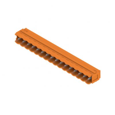 WEIDMULLER SL 5.00/16/90B 3.2SN OR BX Wtyki PCB (złącza płyty), 5.00 mm, Liczba biegunów: 16, kąt odejścia: 90° 1581000000 /50szt./ (1581000000)
