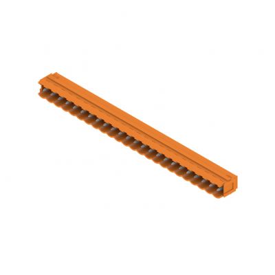 WEIDMULLER SL 5.00/24/90B 3.2SN OR BX Wtyki PCB (złącza płyty), 5.00 mm, Liczba biegunów: 24, kąt odejścia: 90° 1581080000 /20szt./ (1581080000)
