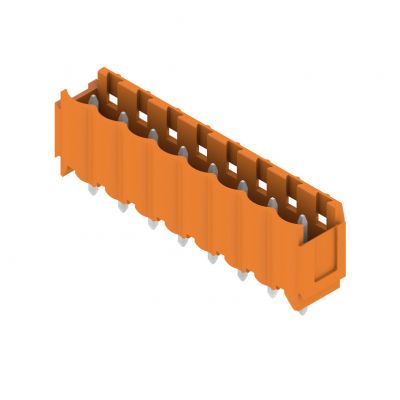 WEIDMULLER SL 5.00/08/180B 3.2SN OR BX Wtyki PCB (złącza płyty), 5.00 mm, Liczba biegunów: 8, kąt odejścia: 180° 1581840000 /50szt./ (1581840000)