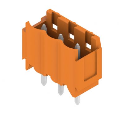 WEIDMULLER SL 5.00/03/180B 4.5SN OR BX Wtyki PCB (złącza płyty), 5.00 mm, Liczba biegunów: 3, kąt odejścia: 180° 1582020000 /100szt./ (1582020000)