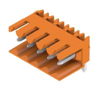 WEIDMULLER SL 3.50/05/90 3.2SN OR BX Wtyki PCB (złącza płyty), 3.50 mm, Liczba biegunów: 5, kąt odejścia: 90° 1597240000 /50szt./ (1597240000)