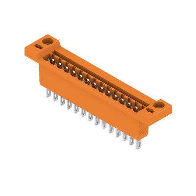 WEIDMULLER SLDF 5.08 L/F 14 SN OR BX Wtyki PCB (złącza płyty), 5.08 mm, Liczba biegunów: 14 1599250000 /18szt./ (1599250000)