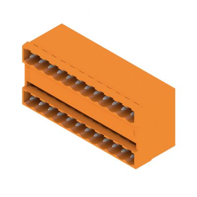 WEIDMULLER SLD 5.08/24/90G 3.2SN OR BX Wtyki PCB (złącza płyty), 5.08 mm, Liczba biegunów: 24, kąt odejścia: 90° 1601890000 /10szt./ (1601890000)