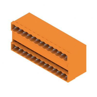WEIDMULLER SLD 5.08/26/90G 3.2SN OR BX Wtyki PCB (złącza płyty), 5.08 mm, Liczba biegunów: 26, kąt odejścia: 90° 1601900000 /10szt./ (1601900000)