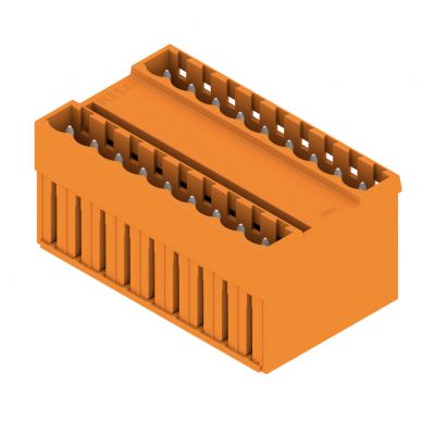 WEIDMULLER SLD 5.08/18/180G 3.2SN OR BX Wtyki PCB (złącza płyty), 5.08 mm, Liczba biegunów: 18, kąt odejścia: 180° 1602460000 /20szt./ (1602460000)