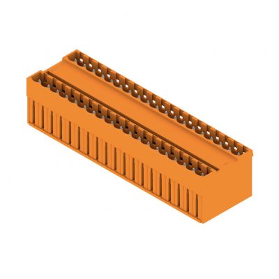 WEIDMULLER SLD 5.08/38/180G 3.2SN OR BX Wtyki PCB (złącza płyty), 5.08 mm, Liczba biegunów: 38, kąt odejścia: 180° 1602560000 /10szt./ (1602560000)