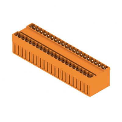 WEIDMULLER SLD 5.08/42/180G 3.2SN OR BX Wtyki PCB (złącza płyty), 5.08 mm, Liczba biegunów: 42, kąt odejścia: 180° 1602580000 /10szt./ (1602580000)
