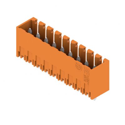 WEIDMULLER SL 3.50/09/180G 3.2SN OR BX Wtyki PCB (złącza płyty), 3.50 mm, Liczba biegunów: 9, kąt odejścia: 180° 1604540000 /50szt./ (1604540000)
