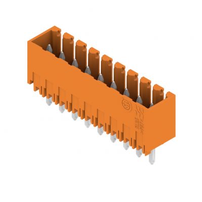 WEIDMULLER SL 3.50/09/180G 4.5SN OR BX Wtyki PCB (złącza płyty), 3.50 mm, Liczba biegunów: 9, kąt odejścia: 180° 1604690000 /50szt./ (1604690000)
