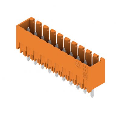 WEIDMULLER SL 3.50/10/180G 4.5SN OR BX Wtyki PCB (złącza płyty), 3.50 mm, Liczba biegunów: 10, kąt odejścia: 180° 1604700000 /50szt./ (1604700000)