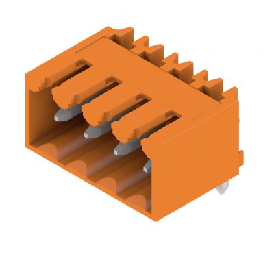 WEIDMULLER SL 3.50/04/90G 3.2SN OR BX Wtyki PCB (złącza płyty), 3.50 mm, Liczba biegunów: 4, kąt odejścia: 90° 1605090000 /100szt./ (1605090000)