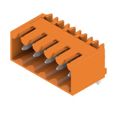 WEIDMULLER SL 3.50/05/90G 3.2SN OR BX Wtyki PCB (złącza płyty), 3.50 mm, Liczba biegunów: 5, kąt odejścia: 90° 1605100000 /50szt./ (1605100000)