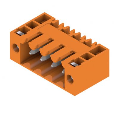 WEIDMULLER SL 3.50/04/90F 3.2SN OR BX Wtyki PCB (złącza płyty), 3.50 mm, Liczba biegunów: 4, kąt odejścia: 90° 1607060000 /100szt./ (1607060000)