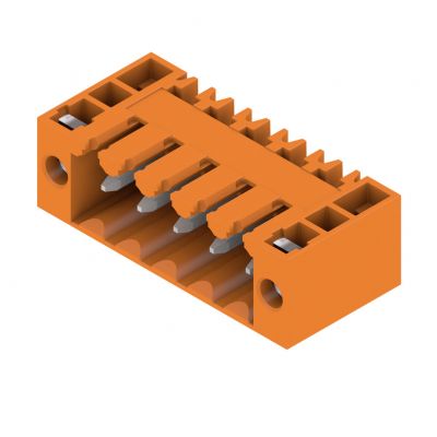 WEIDMULLER SL 3.50/05/90F 3.2SN OR BX Wtyki PCB (złącza płyty), 3.50 mm, Liczba biegunów: 5, kąt odejścia: 90° 1607070000 /50szt./ (1607070000)