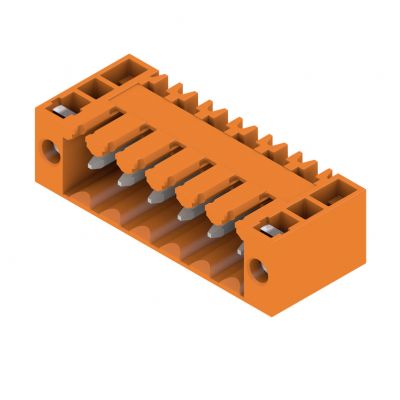 WEIDMULLER SL 3.50/06/90F 3.2SN OR BX Wtyki PCB (złącza płyty), 3.50 mm, Liczba biegunów: 6, kąt odejścia: 90° 1607080000 /50szt./ (1607080000)