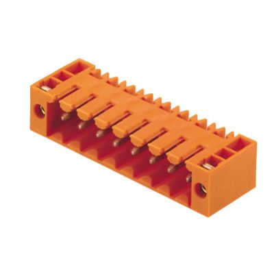 WEIDMULLER SL 3.50/08/90F 3.2SN OR BX Wtyki PCB (złącza płyty), 3.50 mm, Liczba biegunów: 8, kąt odejścia: 90° 1607100000 /50szt./ (1607100000)