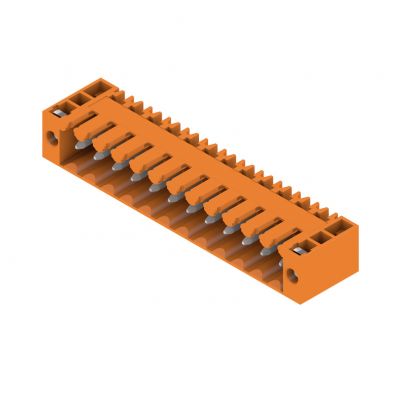 WEIDMULLER SL 3.50/12/90F 3.2SN OR BX Wtyki PCB (złącza płyty), 3.50 mm, Liczba biegunów: 12, kąt odejścia: 90° 1607140000 /50szt./ (1607140000)