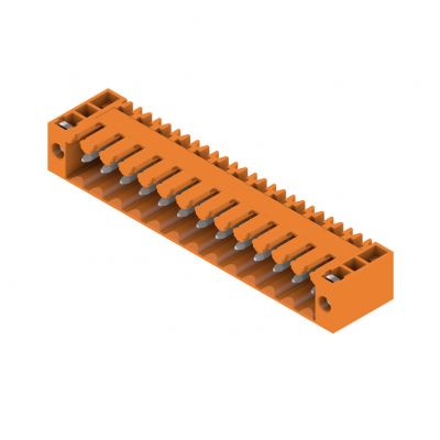 WEIDMULLER SL 3.50/13/90F 3.2SN OR BX Wtyki PCB (złącza płyty), 3.50 mm, Liczba biegunów: 13, kąt odejścia: 90° 1607150000 /50szt./ (1607150000)