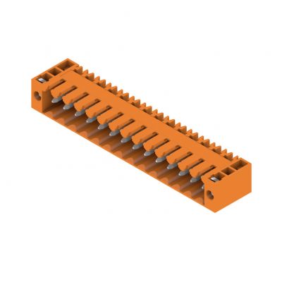 WEIDMULLER SL 3.50/14/90F 3.2SN OR BX Wtyki PCB (złącza płyty), 3.50 mm, Liczba biegunów: 14, kąt odejścia: 90° 1607160000 /50szt./ (1607160000)