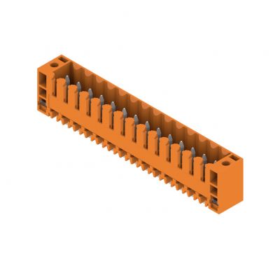 WEIDMULLER SL 3.50/14/180F 3.2SN OR BX Wtyki PCB (złącza płyty), 3.50 mm, Liczba biegunów: 14, kąt odejścia: 180° 1607620000 /50szt./ (1607620000)