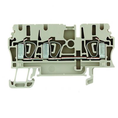 WEIDMULLER ZDU 2.5/3AN Blok zacisku przelotowego, złącze sprężynowe, 2.5 mm², 800 V, 24 A, liczba przyłączeń: 3 1608540000 /100szt./ (1608540000)