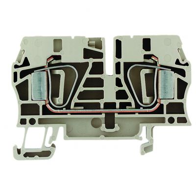 WEIDMULLER ZDU 6 Blok zacisku przelotowego, złącze sprężynowe, 6 mm², 800 V, 41 A, liczba przyłączeń: 2 1608620000 /50szt./ (1608620000)