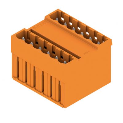 WEIDMULLER SLD 5.00/12/180G 3.2SN OR BX Wtyki PCB (złącza płyty), 5.00 mm, Liczba biegunów: 12, kąt odejścia: 180° 1614850000 /50szt./ (1614850000)