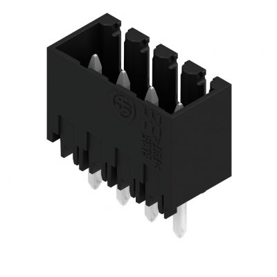 WEIDMULLER SL 3.50/04/180G 4.5SN BK BX Wtyki PCB (złącza płyty), 3.50 mm, Liczba biegunów: 4, kąt odejścia: 180° 1616030000 /100szt./ (1616030000)