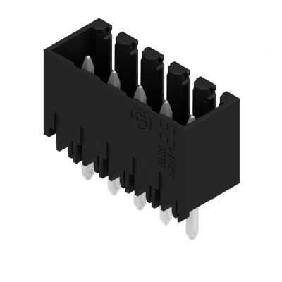 WEIDMULLER SL 3.50/05/180G 4.5SN BK BX Wtyki PCB (złącza płyty), 3.50 mm, Liczba biegunów: 5, kąt odejścia: 180° 1616040099 /50szt./ (1616040099)