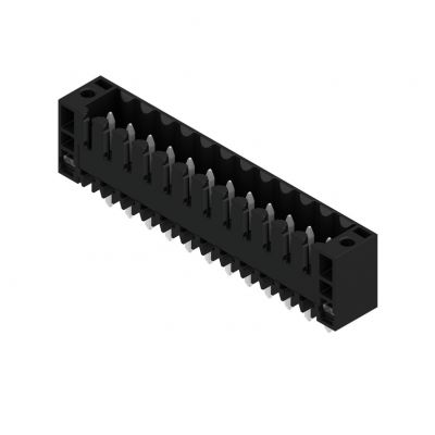 WEIDMULLER SL 3.50/12/180F 4.5 SN BK BX Wtyki PCB (złącza płyty), 3.50 mm, Liczba biegunów: 12, kąt odejścia: 180° 1616230000 /50szt./ (1616230000)