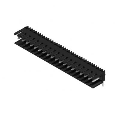 WEIDMULLER SL 3.50/19/90 4.5SN BK BX Wtyki PCB (złącza płyty), 3.50 mm, Liczba biegunów: 19, kąt odejścia: 90° 1617840000 /20szt./ (1617840000)