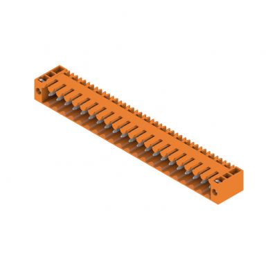 WEIDMULLER SL 3.50/21/90F 3.2SN OR BX Wtyki PCB (złącza płyty), 3.50 mm, Liczba biegunów: 21, kąt odejścia: 90° 1619810000 /20szt./ (1619810000)