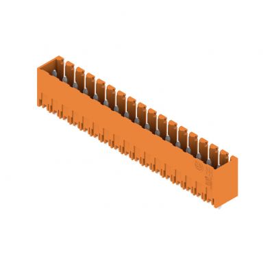 WEIDMULLER SL 3.50/17/180G 3.2SN OR BX Wtyki PCB (złącza płyty), 3.50 mm, Liczba biegunów: 17, kąt odejścia: 180° 1621790000 /20szt./ (1621790000)