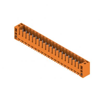 WEIDMULLER SL 3.50/19/180F 3.2SN OR BX Wtyki PCB (złącza płyty), 3.50 mm, Liczba biegunów: 19, kąt odejścia: 180° 1622200000 /20szt./ (1622200000)
