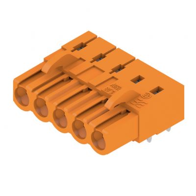 WEIDMULLER BLL 5.08/05/90 3.2 SN OR BX Wtyki PCB (złącza płyty), 5.08 mm, Liczba biegunów: 5, kąt odejścia: 90° 1622970000 /72szt./ (1622970000)