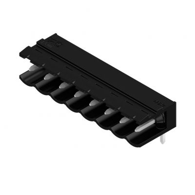 WEIDMULLER SL 5.00/08/90 4.5SN BK BX Wtyki PCB (złącza płyty), 5.00 mm, Liczba biegunów: 8, kąt odejścia: 90° 1626040000 /50szt./ (1626040000)