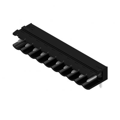WEIDMULLER SL 5.00/10/90 4.5SN BK BX Wtyki PCB (złącza płyty), 5.00 mm, Liczba biegunów: 10, kąt odejścia: 90° 1626060000 /50szt./ (1626060000)